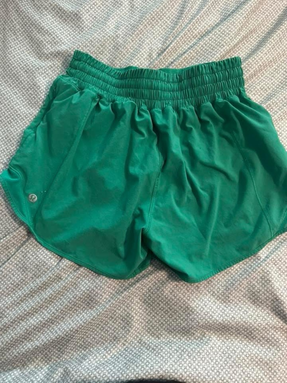 lululemon athletica Women's Kelly Green Athletic Shorts
